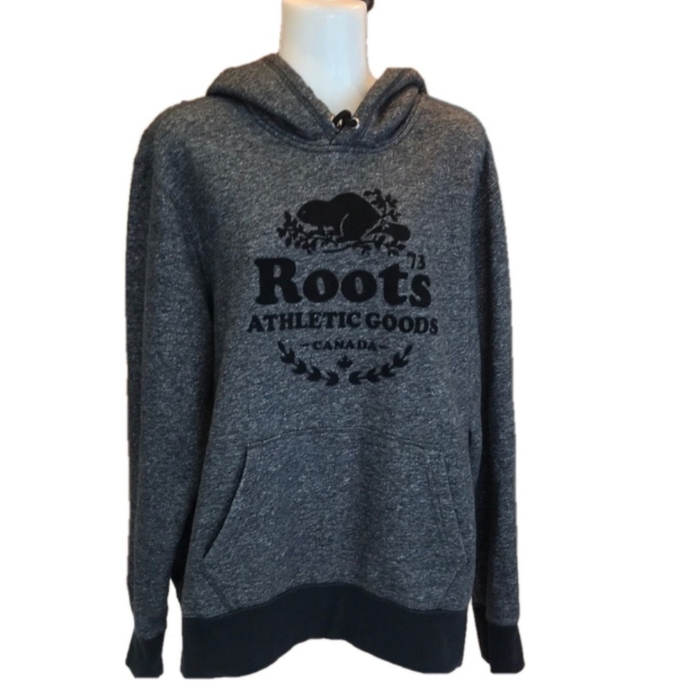 Roots Gray Salt And Pepper Hoodie
